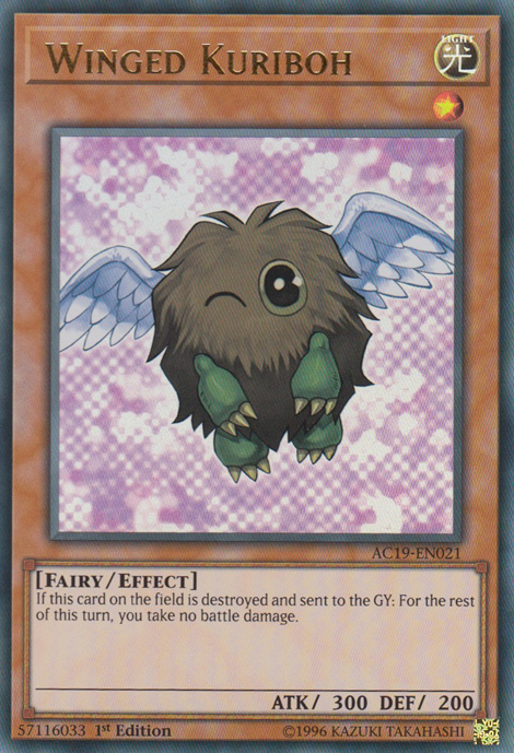 Winged Kuriboh - AC19-EN021 - Ultra Rare - 1st Edition available at 401 Games Canada