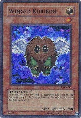 Winged Kuriboh - DR3-EN185 - Super Rare available at 401 Games Canada