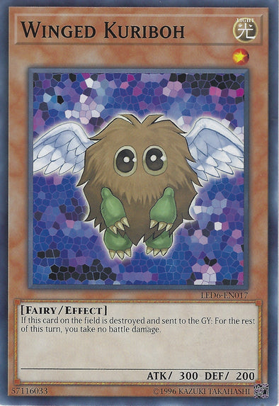 Winged Kuriboh - LED6-EN017 - Common - Unlimited available at 401 Games Canada