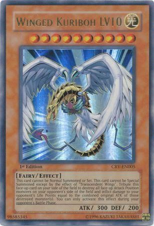 Winged Kuriboh LV10 - CRV-EN005 - Ultra Rare - 1st Edition available at 401 Games Canada