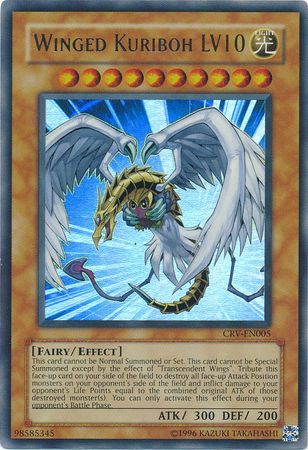 Winged Kuriboh LV10 - CRV-EN005 - Ultra Rare - Unlimited available at 401 Games Canada