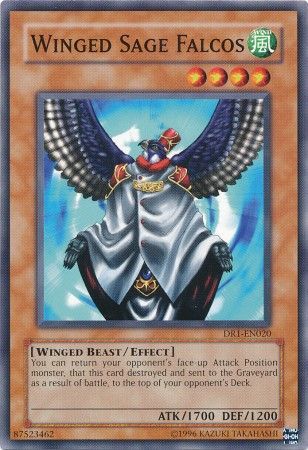 Winged Sage Falcos - DR1-EN020 - Common available at 401 Games Canada