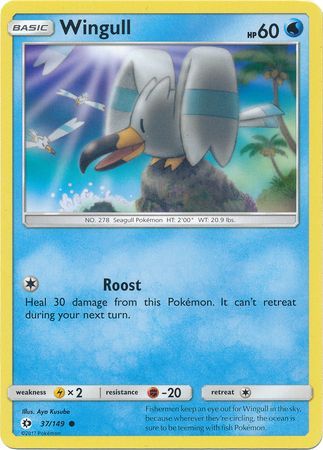 Wingull - 37/149 - Common available at 401 Games Canada
