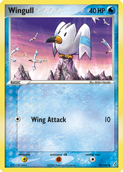 Wingull - 70/100 - Common available at 401 Games Canada