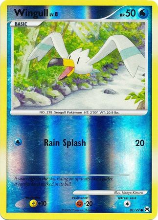 Wingull - 81/99 - Common - Reverse Holo available at 401 Games Canada