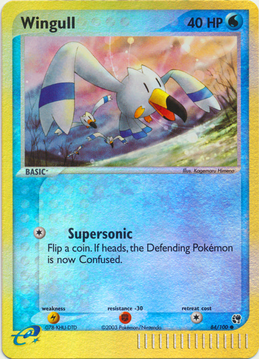 Wingull - 84/100 - Common - Reverse Holo available at 401 Games Canada