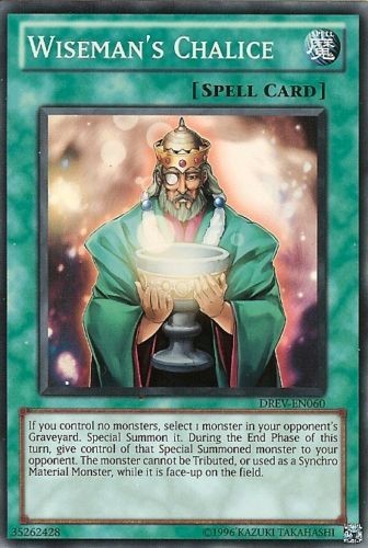 Wiseman's Chalice - DREV-EN060 - Super Rare - Unlimited available at 401 Games Canada