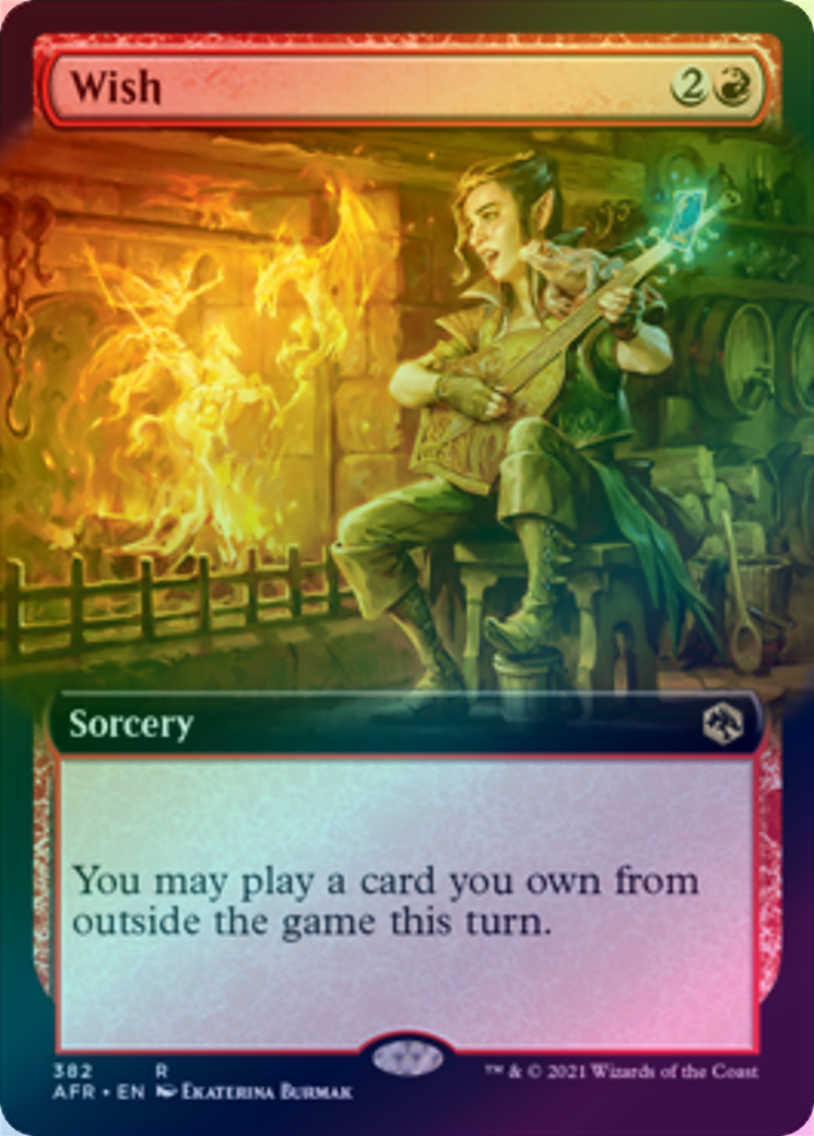 401 Games Canada - Wish - Extended Art (AFR) (Foil) 401 Games Canada - Wish - Extended Art (AFR) (Foil)
