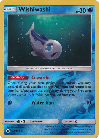 Wishiwashi - 44/149 - Uncommon - Reverse Holo available at 401 Games Canada