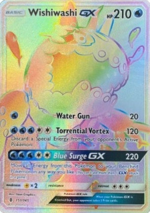 401 Games Canada - Wishiwashi GX - 151/145 - Hyper Rare 401 Games Canada - Wishiwashi GX - 151/145 - Hyper Rare