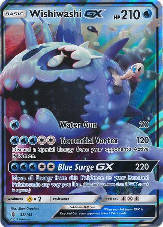 Wishiwashi GX - 38/145 - Ultra Rare available at 401 Games Canada