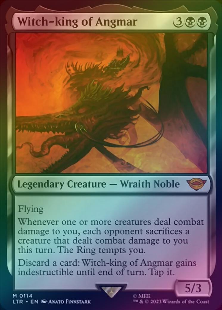 401 Games Canada - Witch-king of Angmar (Foil) (LTR) 401 Games Canada - Witch-king of Angmar (Foil) (LTR)