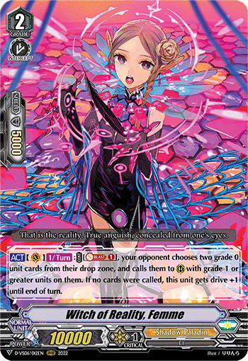 Witch of Reality, Femme - D-VS06/012 - Triple Rare available at 401 Games Canada