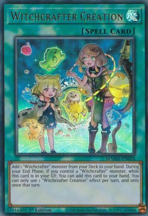 Witchcrafter Creation - MAMA-EN024 - Ultra Rare - 1st Edition available at 401 Games Canada