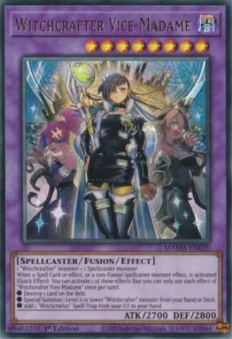 Witchcrafter Vice-Madame - MAMA-EN020 - Ultra Rare - 1st Edition available at 401 Games Canada