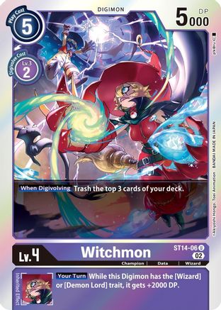 Witchmon - ST14-06 - Uncommon available at 401 Games Canada