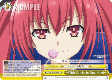 With Candy in One Hand - DAL/W79-E023 - Climax Rare available at 401 Games Canada