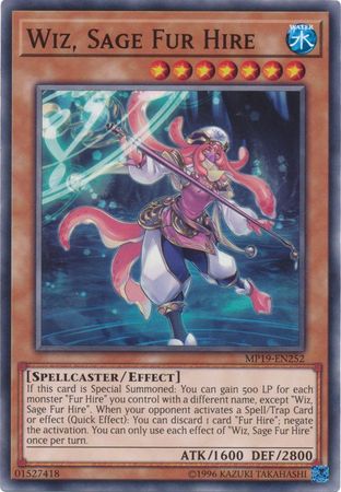 Wiz, Sage Fur Hire - MP19-EN252 - Common - Unlimited available at 401 Games Canada