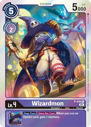 Wizardmon - P-046 - Promo available at 401 Games Canada