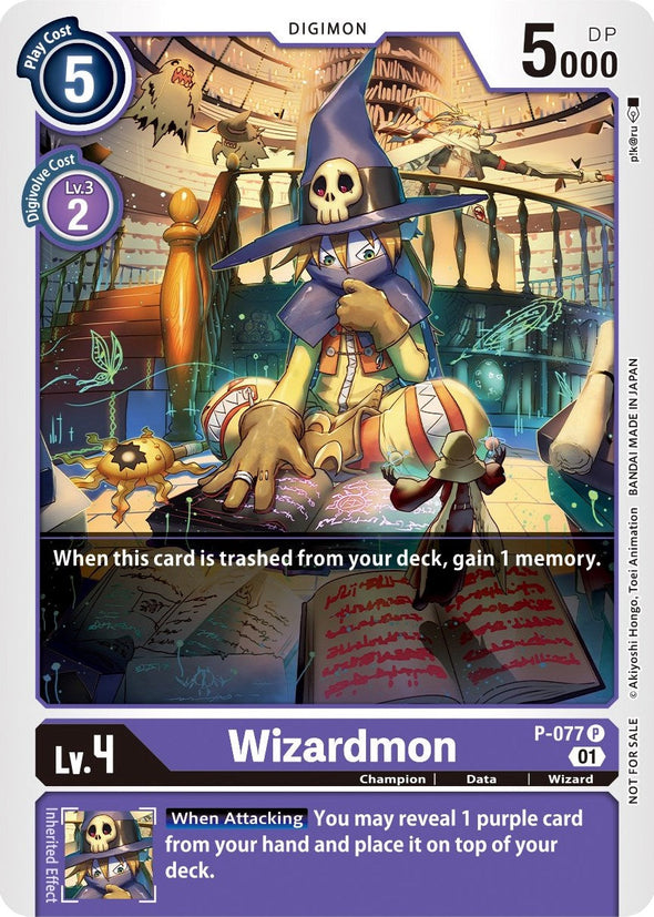 Wizardmon - P-077 - Promo available at 401 Games Canada