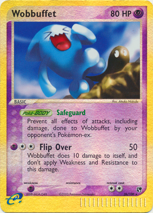 Wobbuffet - 26/100 - Rare - Reverse Holo available at 401 Games Canada