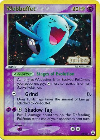 Wobbuffet - 28/92 - Rare - Reverse Holo available at 401 Games Canada