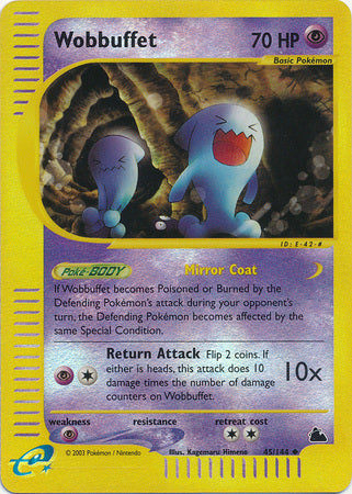 Wobbuffet - 45/144 - Uncommon - Reverse Holo available at 401 Games Canada