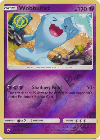 Wobbuffet - 49/147 - Uncommon - Reverse Holo available at 401 Games Canada