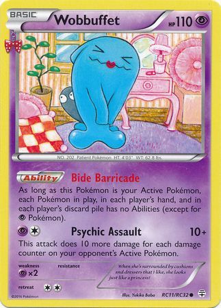 Wobbuffet - RC11/RC32 - Common available at 401 Games Canada