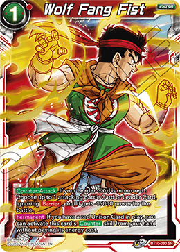 Wolf Fang Fist - BT10-030 - Super Rare (Reprint) available at 401 Games Canada