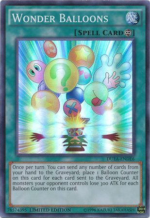 Wonder Balloons - DUEA-ENDE6 - Super Rare - Limited Edition available at 401 Games Canada