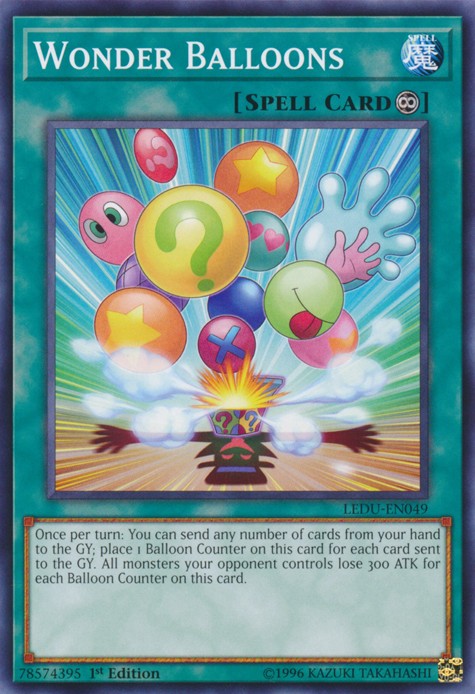 Wonder Balloons - LEDU-EN049 - Common - 1st Edition available at 401 Games Canada