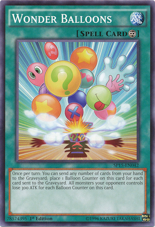 Wonder Balloons - SP15-EN042 - Common - 1st Edition available at 401 Games Canada