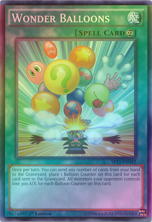 Wonder Balloons - SP15-EN042 - Shatterfoil Rare - 1st Edition available at 401 Games Canada