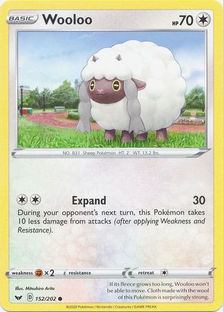 Wooloo - 152/202 - Common available at 401 Games Canada