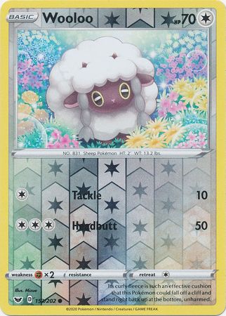 Wooloo - 153/202 - Common - Reverse Holo available at 401 Games Canada