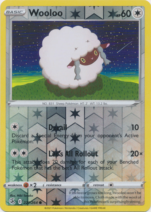 Wooloo - 221/264 - Common - Reverse Holo available at 401 Games Canada