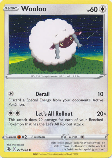 Wooloo - 221/264 - Common available at 401 Games Canada