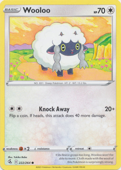 Wooloo - 222/264 - Common available at 401 Games Canada