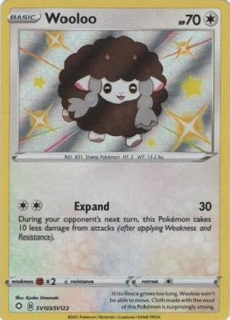 Wooloo - SV103/SV122 - Shiny Rare available at 401 Games Canada