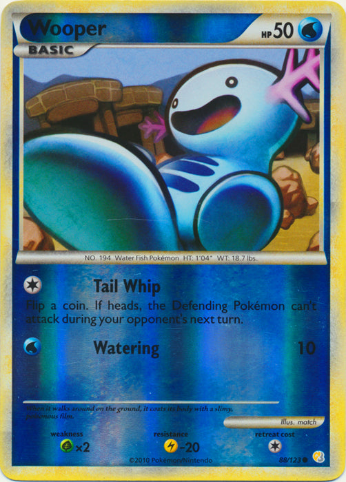 Wooper - 88/123 - Common - Reverse Holo available at 401 Games Canada