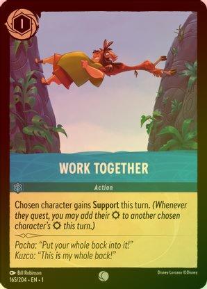 Work Together - 165/204 - Common (Foil) available at 401 Games Canada