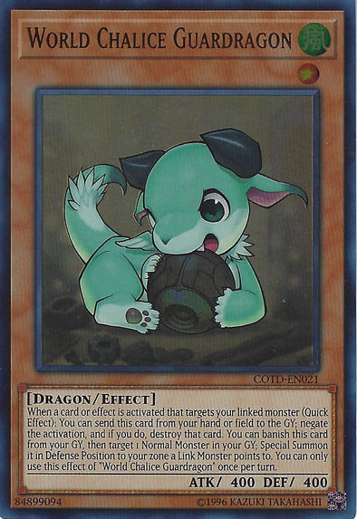 World Chalice Guardragon - COTD-EN021 - Ultra Rare - Unlimited available at 401 Games Canada