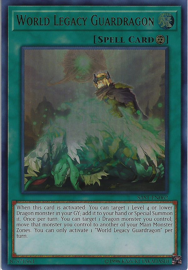 World Legacy Guardragon - SAST-EN062 - Ultra Rare - Unlimited available at 401 Games Canada