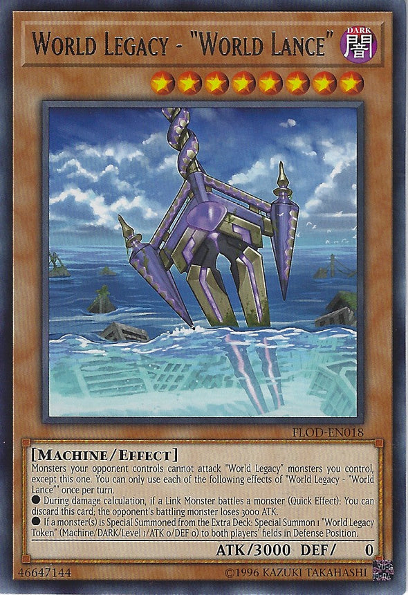 World Legacy - "World Lance" - FLOD-EN018 - Rare - Unlimited available at 401 Games Canada