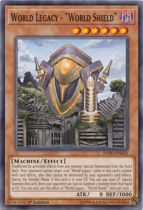 World Legacy - World Shield - EXFO-EN021 - Common - 1st Edition available at 401 Games Canada