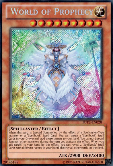 World of Prophecy - JOTL-EN028 - Secret Rare - Unlimited available at 401 Games Canada