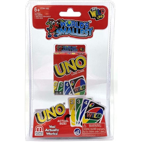 World's Smallest UNO available at 401 Games Canada