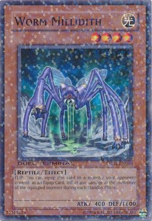 Worm Millidith - DT02-EN030 - Normal Parallel Rare available at 401 Games Canada