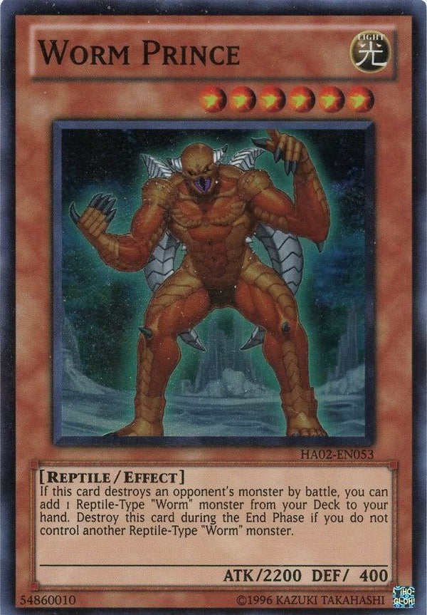Worm Prince - HA02-EN053 - Super Rare - Unlimited available at 401 Games Canada